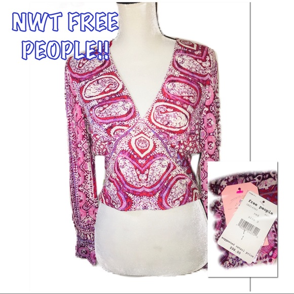Free People Tops - FREE PEOPLE | NWT | Wild & Free Blouse